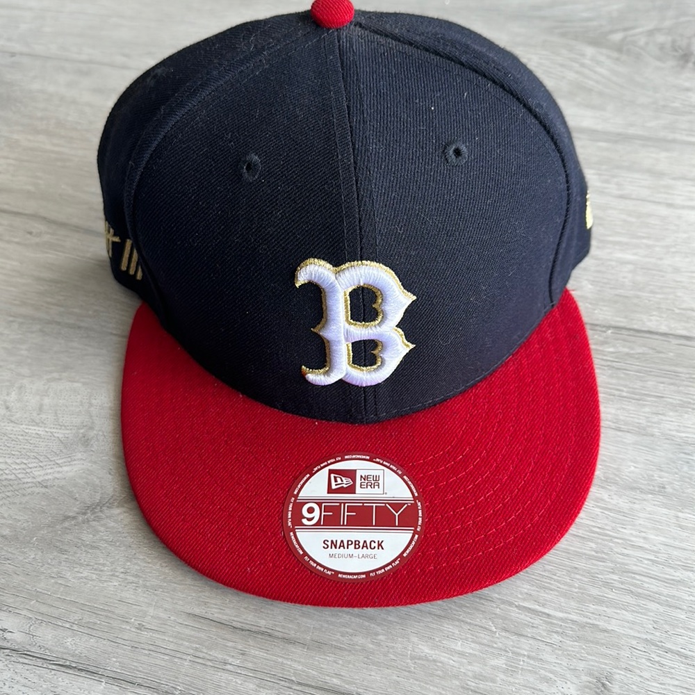 Boston Red Sox SnapBack Hat Red